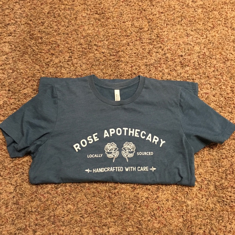 New Rose Apothecary TShirt from Schitts Creek
